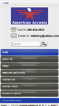 Mobile Screenshot of americanaccentsmi.com